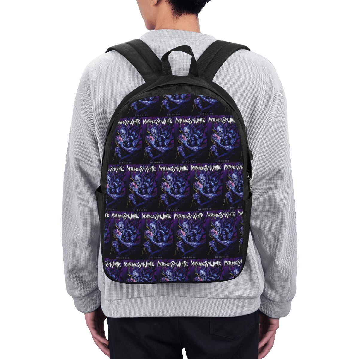 Women'S Bags Travel - Tas Ransel Putih Motionless In White,