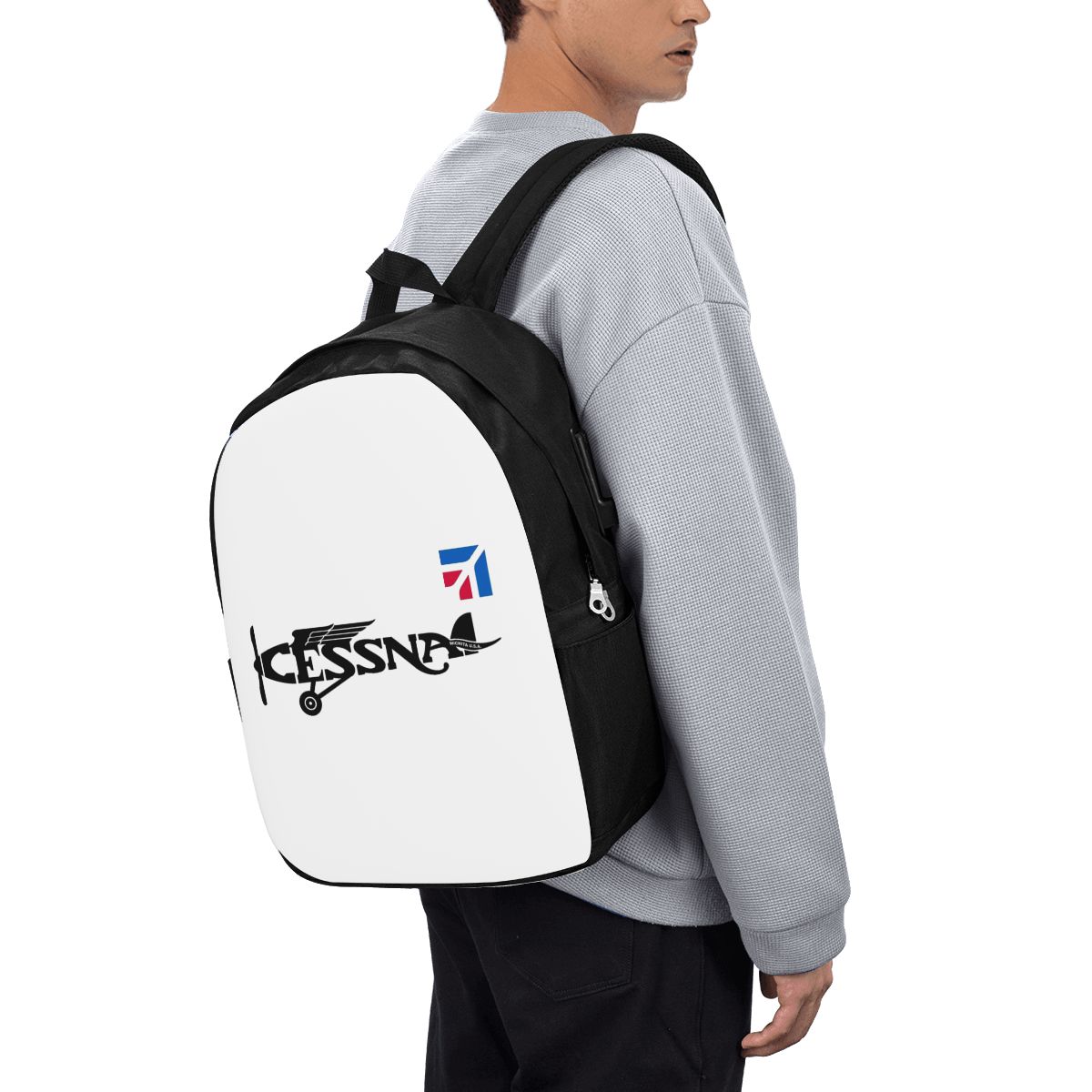 Women'S Bags Travel - Tas Ransel Logo Cessna Tas Notebook