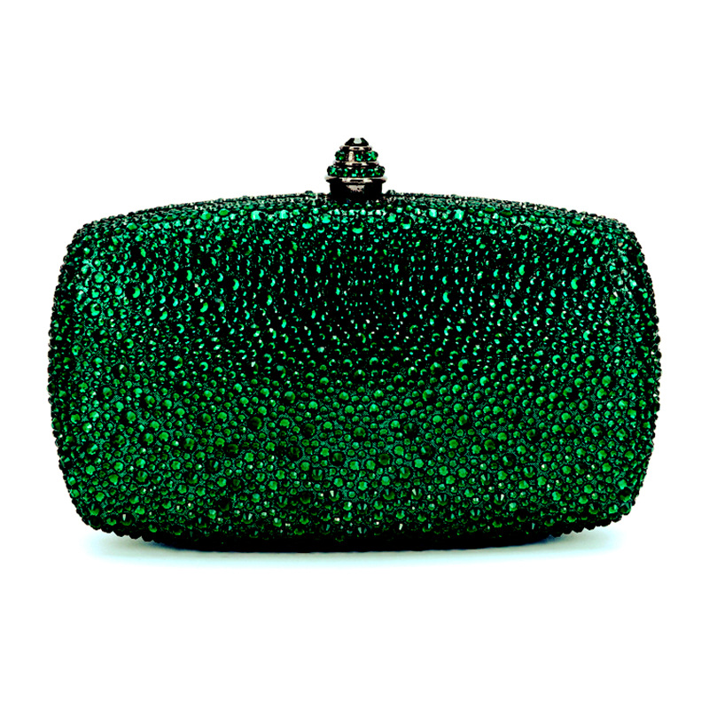 Women Bags Green - Tas genggam malam tas Clutch pengantin