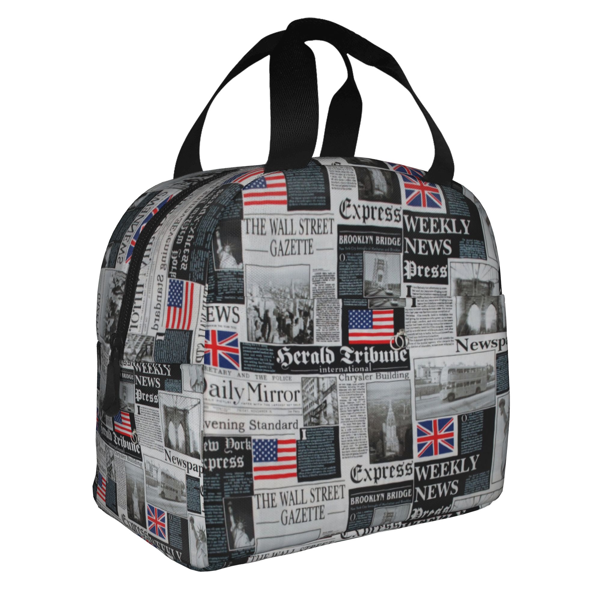 Women Bags Uk - Kotak Makan Siang Portabel Pola Bendera