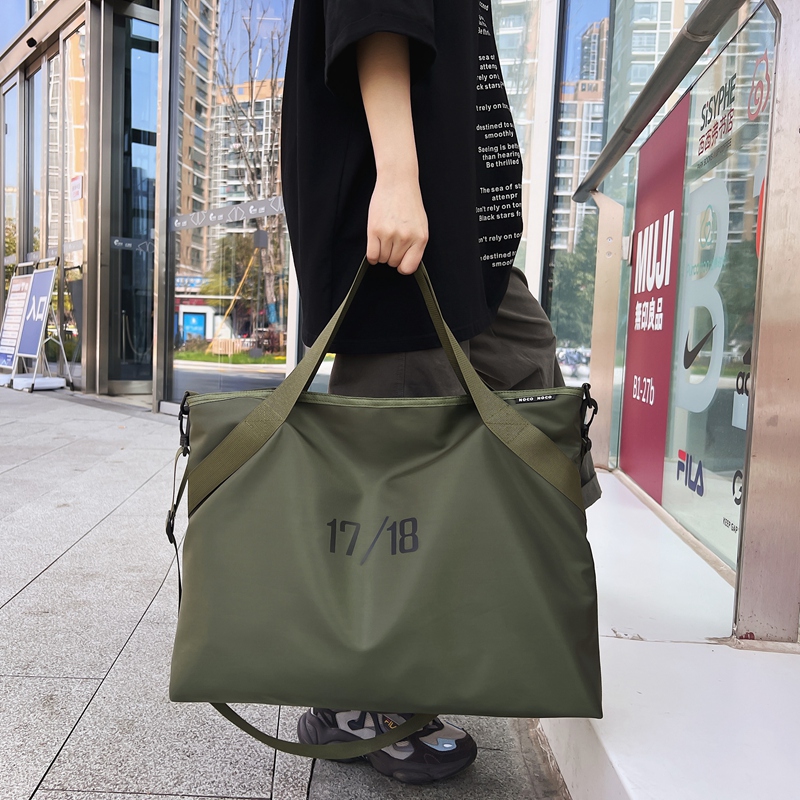 Women Bags Green - Tas Tote Besar Nilon Anti-sobek untuk