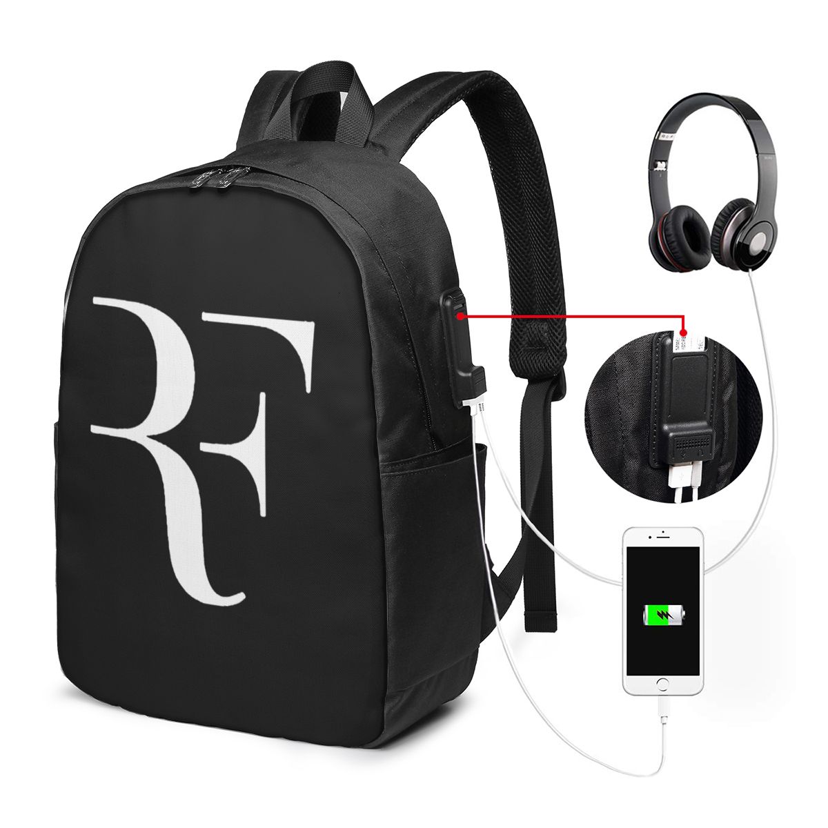 Women'S Bags Travel - Roger Federer Tas Ransel Travel Notebook