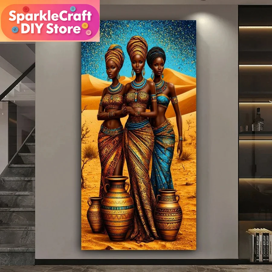 Women'S Bags New Collection - 1pc Gambar Wanita Afrika Tanpa Bingkai
