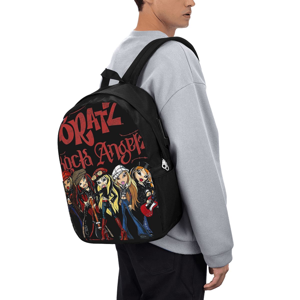 Women'S Bags Travel - Bratz Rock Angelz Group Shot Backpack