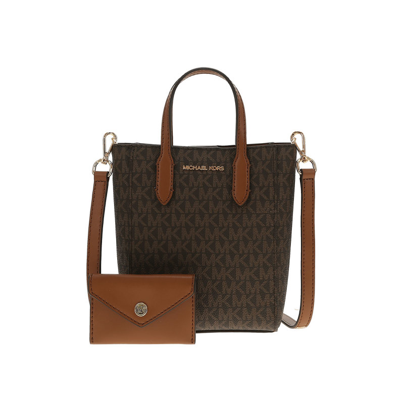 Women'S Bags Of Michael Kors - Michael Kors Vincent mencetak tas selempang