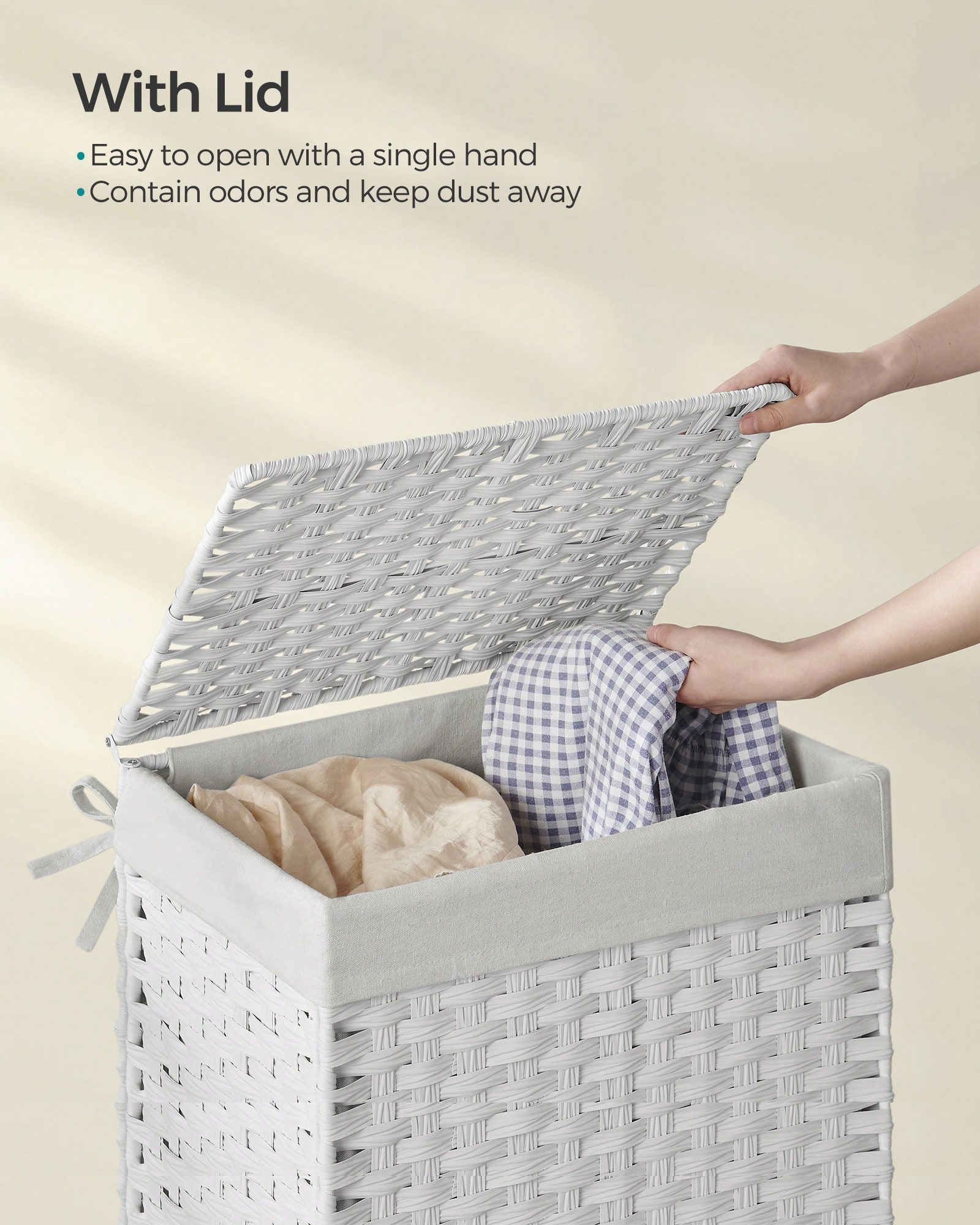Keranjang Pakaian Kotor Anyama - Basket Bag Wicker ulasan dan harga