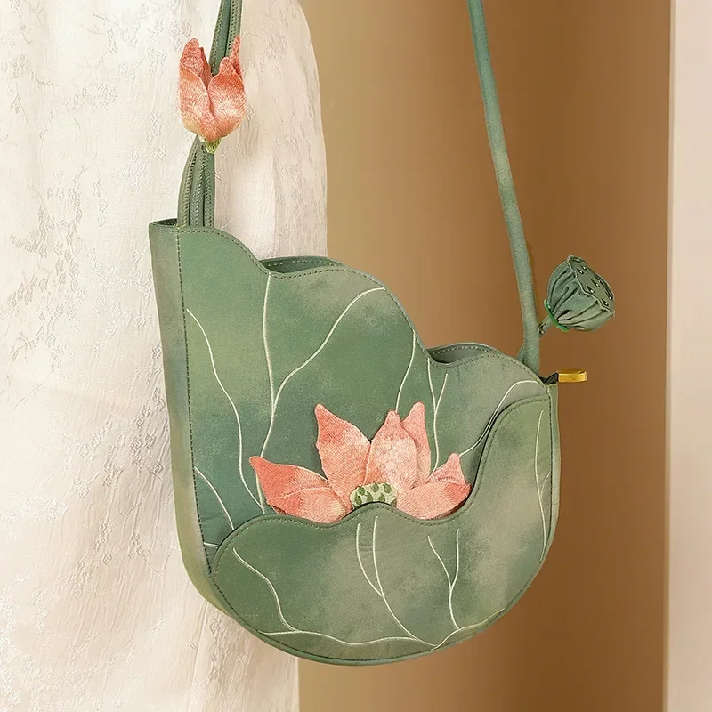 Tas Bahu Bordir Bunga Daun Ter - Women'S Bags New Collection ulasan dan harga