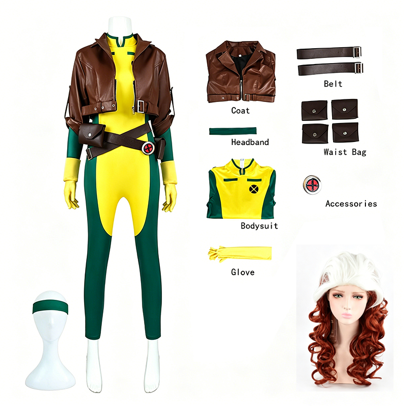 Rogue X-Men 97 Cosplay Set Len - Women Bags Europe ulasan dan harga