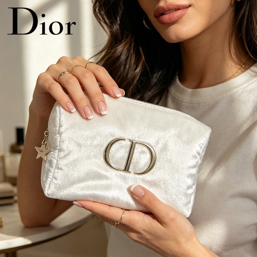 Tas Dior Tas Kosmetik Perjalan - Women Bags Logo ulasan dan harga