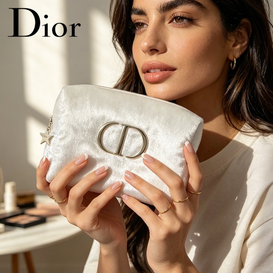 Tas Dior Tas Kosmetik Perjalan - Women Bags Logo ulasan dan harga