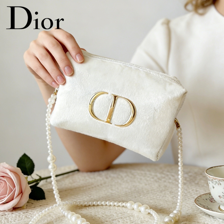 Tas Dior Tas Kosmetik Perjalan - Women Bags Logo ulasan dan harga