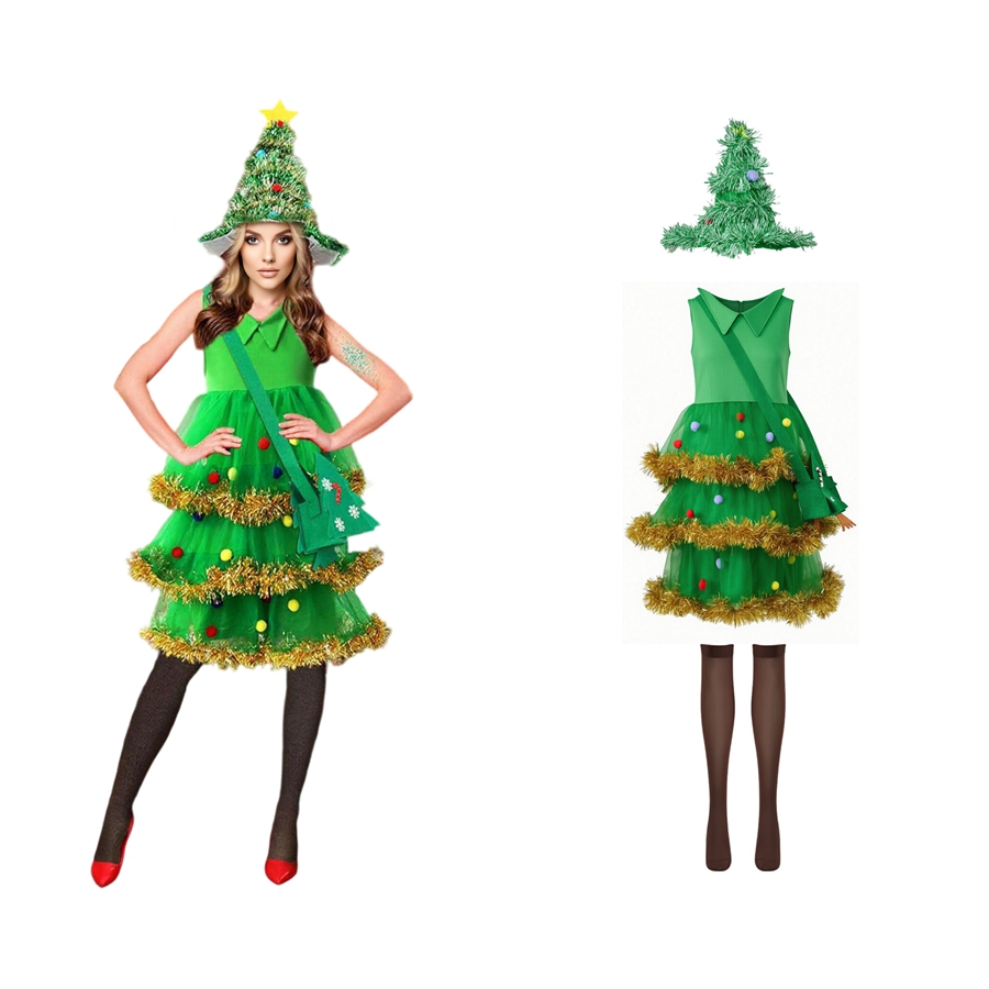 Kostum Cosplay Pohon Natal Wan - Women Bags Europe ulasan dan harga