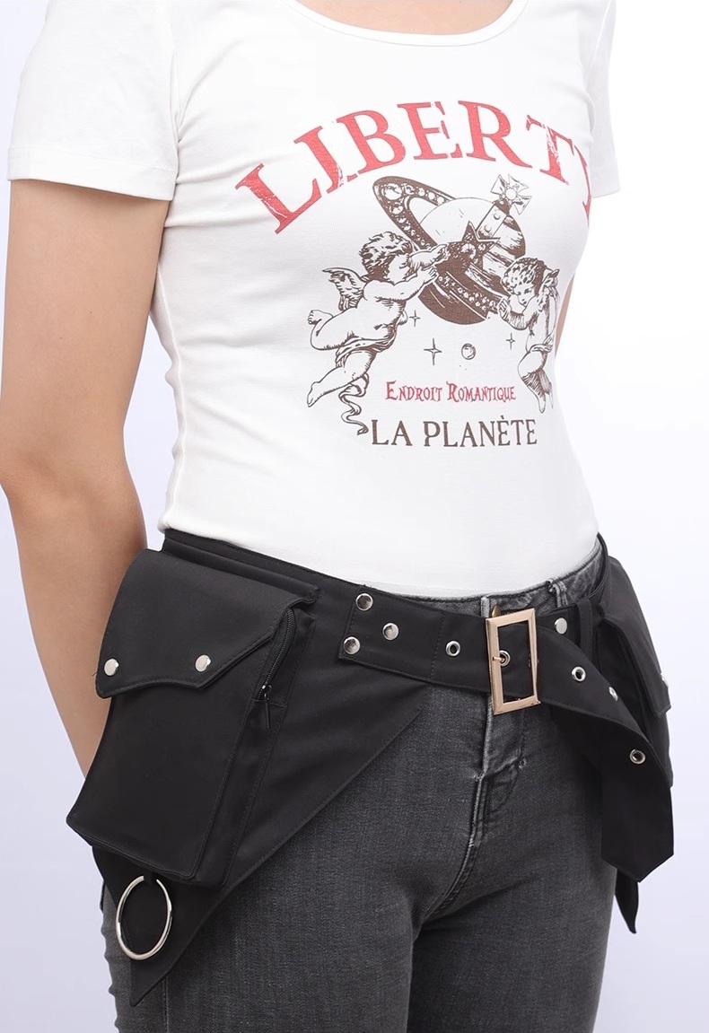 Tas Pinggang Punk Abad Perteng - Women Bags Europe ulasan dan harga