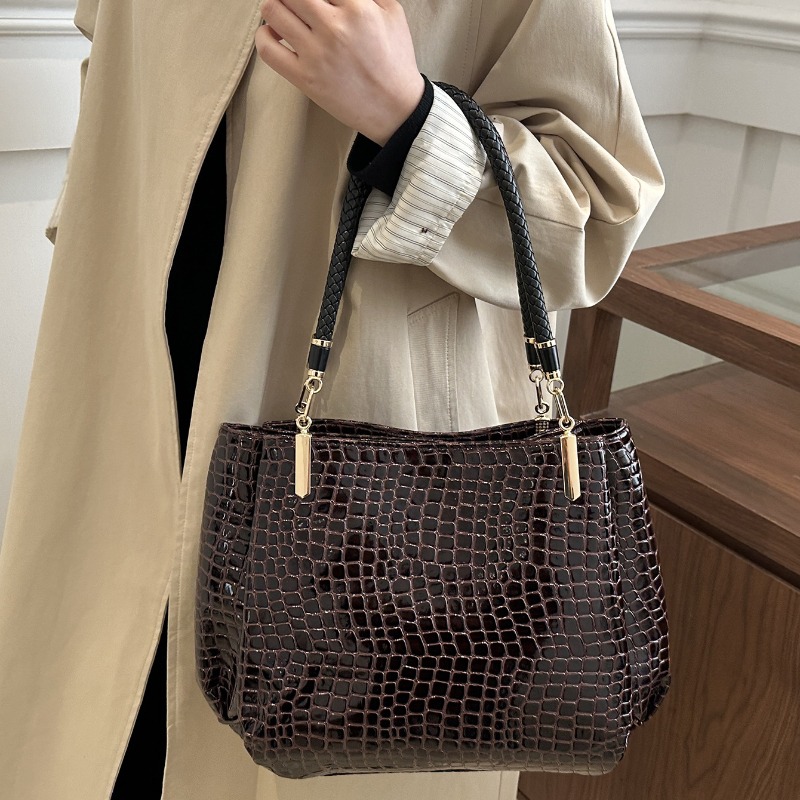 Tas Pegangan Atas Tekstur Batu - Women Bags Europe ulasan dan harga