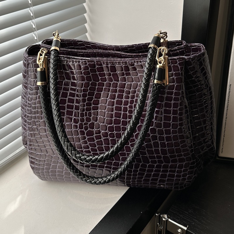 Tas Pegangan Atas Tekstur Batu - Women Bags Europe ulasan dan harga