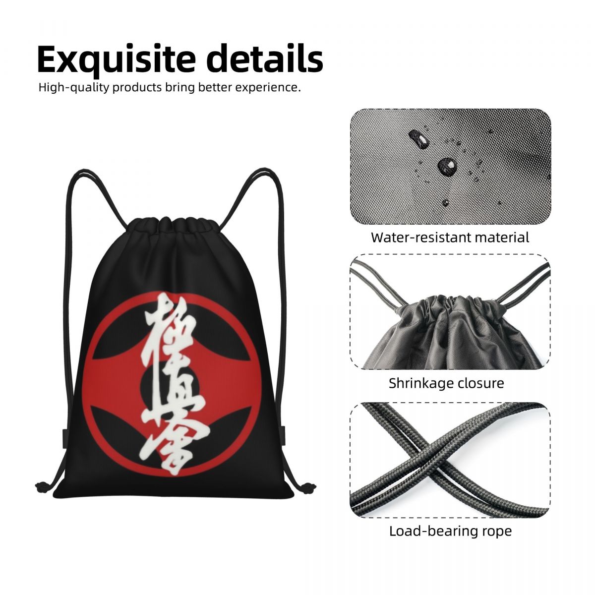 Kyokushin ransel tali Logo Kar - Women Bags Logo ulasan dan harga