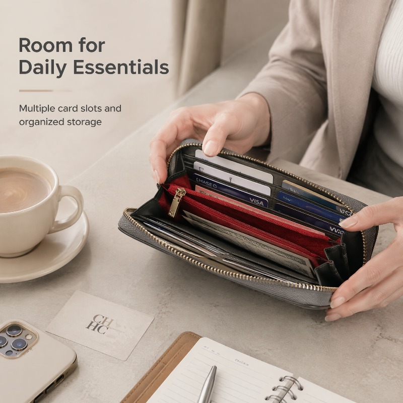 CHHC Dompet Panjang Uniseks Ba - Women Bags Rack ulasan dan harga