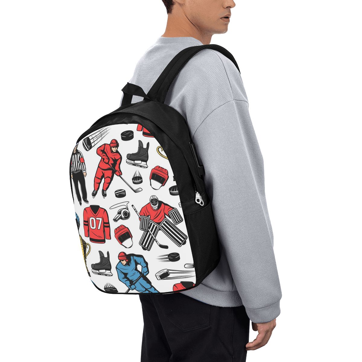 Tas Ransel Pemain Hoki Es di L - Women'S Bags Travel ulasan dan harga