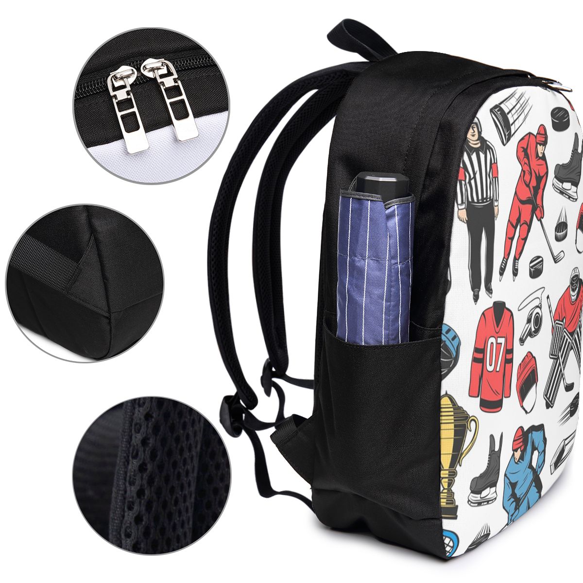 Tas Ransel Pemain Hoki Es di L - Women'S Bags Travel ulasan dan harga