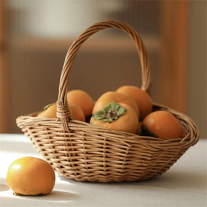 Keranjang penyimpanan anyaman  - Basket Bag Wicker ulasan dan harga