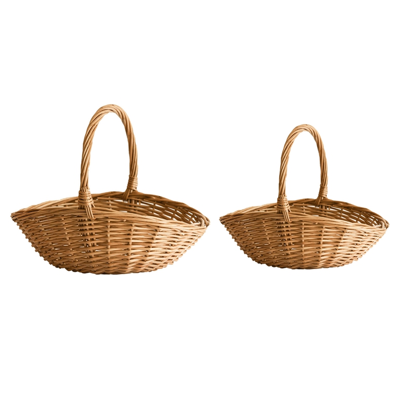 Keranjang penyimpanan anyaman  - Basket Bag Wicker ulasan dan harga