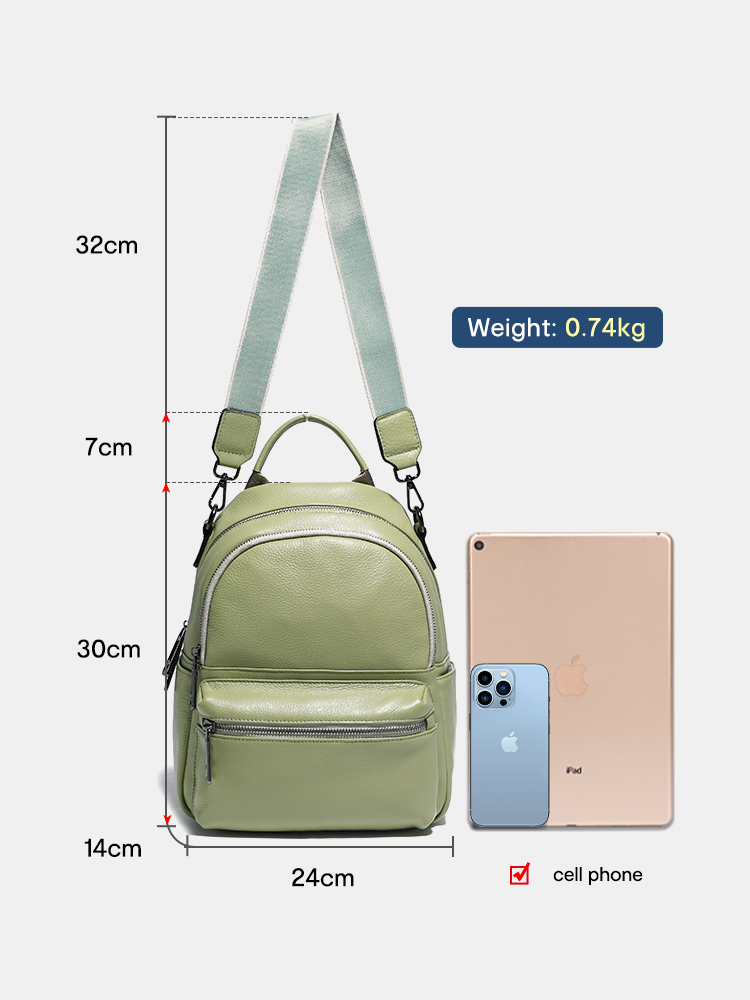 Zensi tas punggung kulit wanit - Women Bags Green ulasan dan harga
