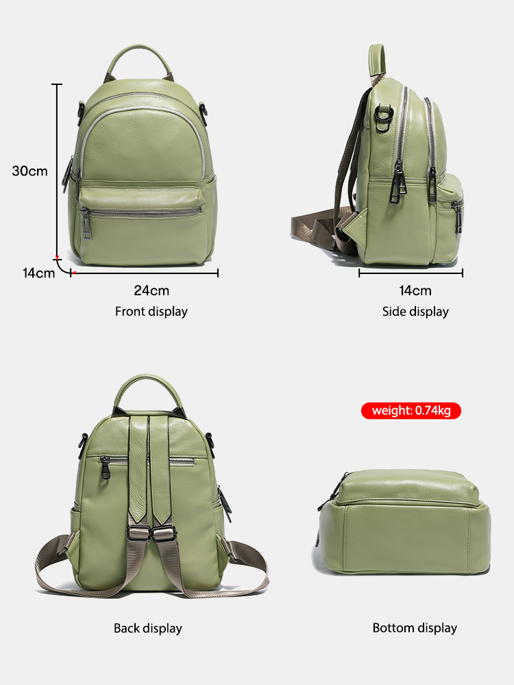 Zensi tas punggung kulit wanit - Women Bags Green ulasan dan harga