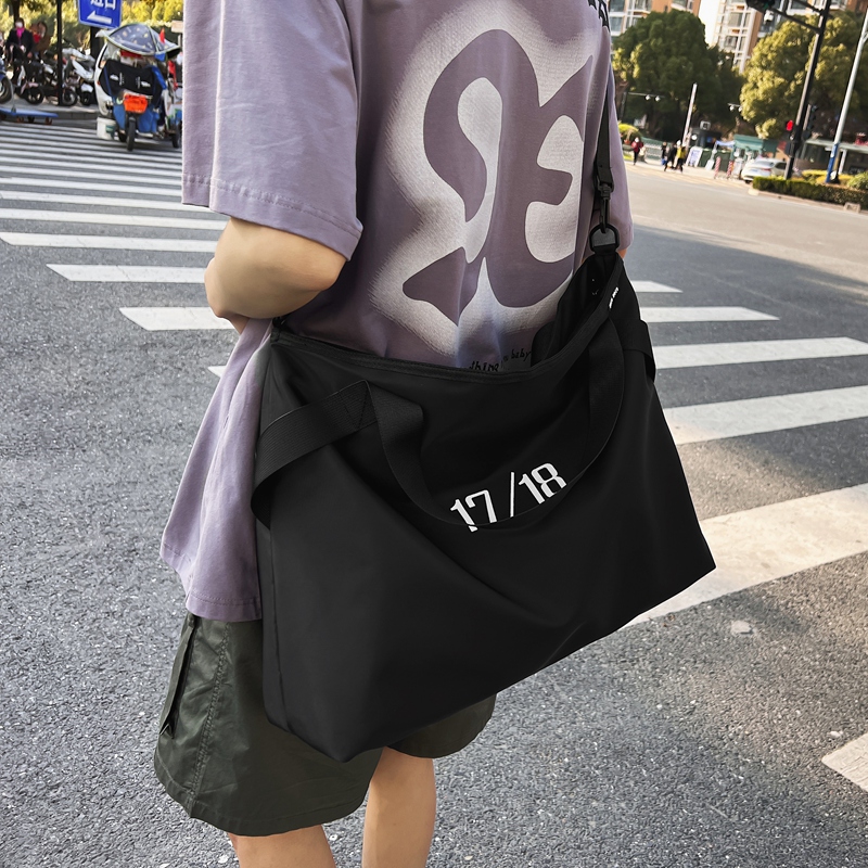 Tas Tote Besar Nilon Anti-sobe - Women Bags Green ulasan dan harga