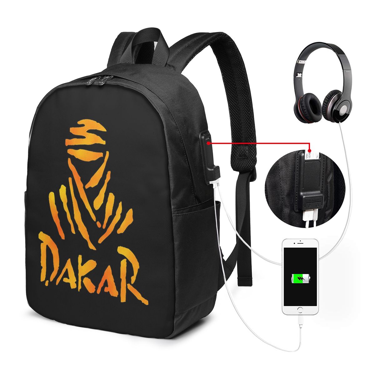 Dakar Rally Tas Ransel Motor T - Women'S Bags Travel ulasan dan harga