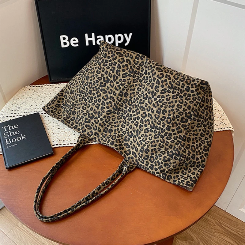 Tas Tote Pola Leopard Trendy T - Women Bags Deals ulasan dan harga