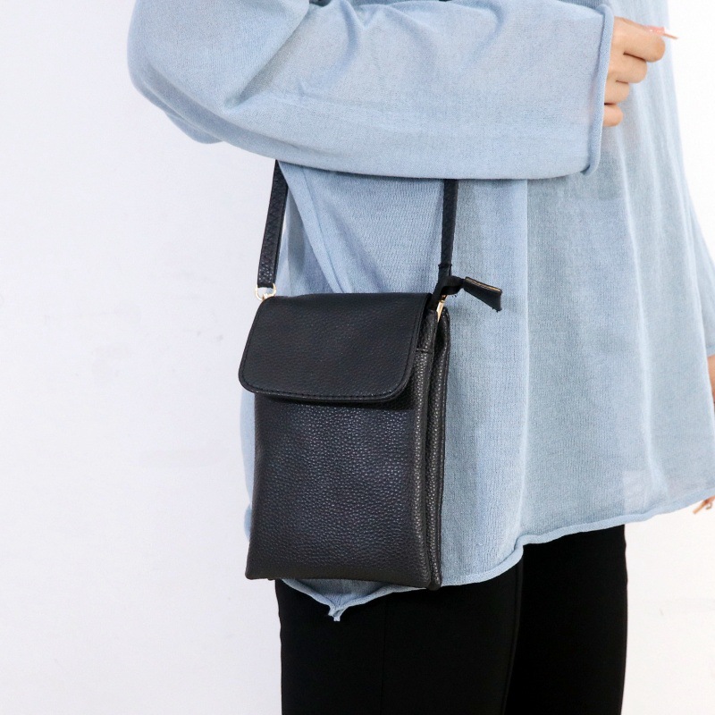 Tas Ponsel Selempang Kulit Wan - Women Bags Rack ulasan dan harga