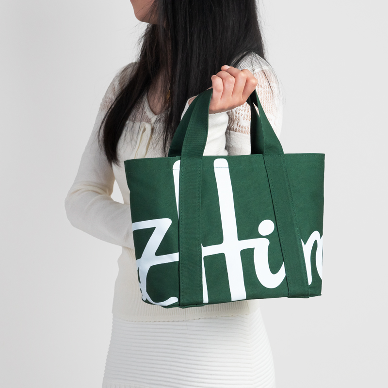 Tas Tote Logo Katun Wanita Mer - Women Bags Logo ulasan dan harga