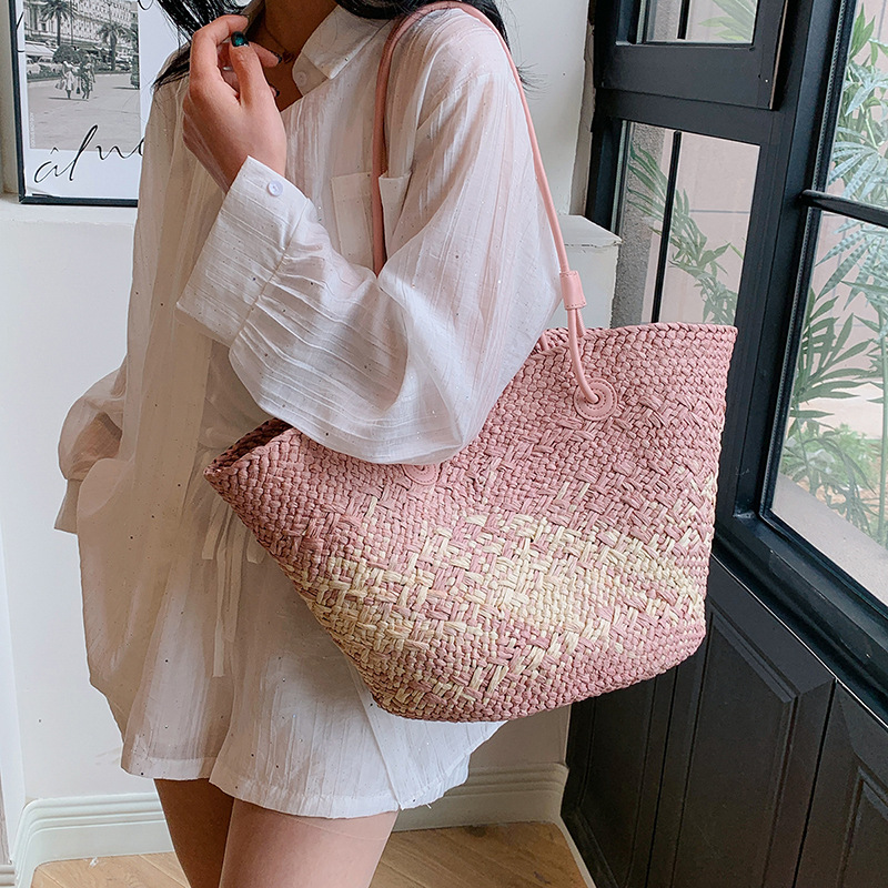 Tas Tangan Wanita Anyaman Desa - Basket Bag Wicker ulasan dan harga