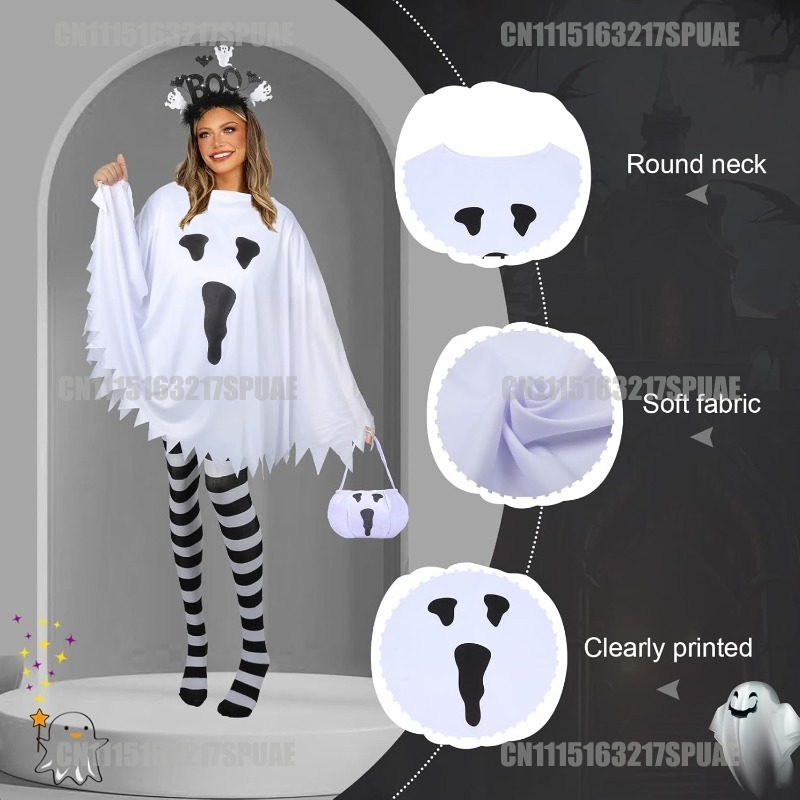 Kostum Cosplay Hantu Halloween - Women Bags Europe ulasan dan harga