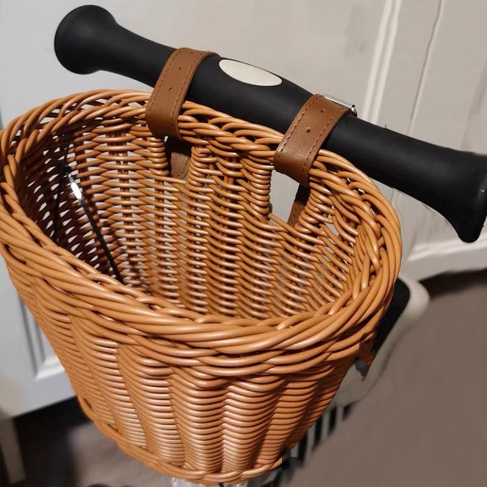 Keranjang sepeda rotan anyaman - Basket Bag Wicker ulasan dan harga
