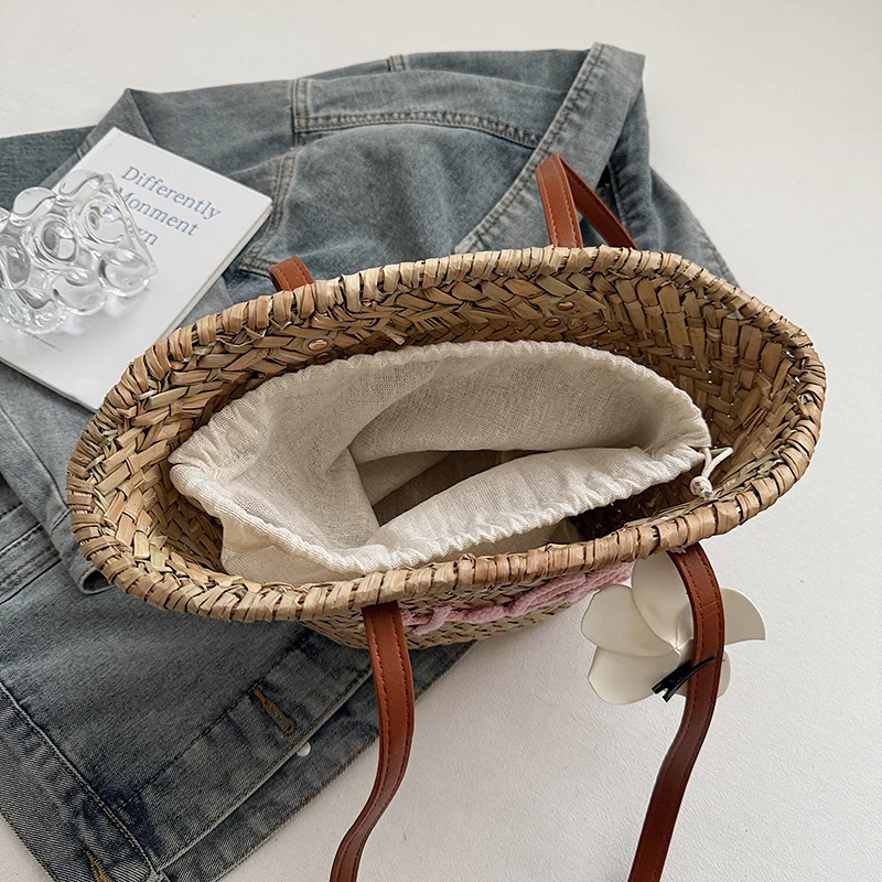 Tas Keranjang Anyaman Anyaman  - Basket Bag Wicker ulasan dan harga