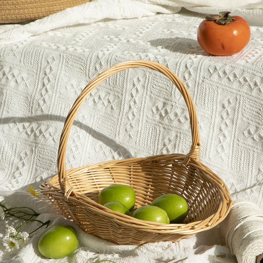 Keranjang Penyimpanan Rotan An - Basket Bag Wicker ulasan dan harga